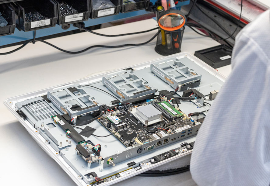 Cybernet Computer in Production