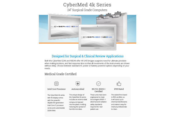 CyberMed 4k Series