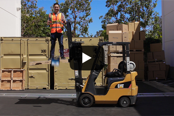 Cybernet Rugged X10 Forklift Drop Test