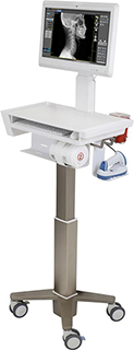 Medical Cart with LCD Arm