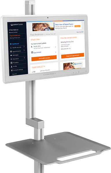 Versatile Lightweight Telehealth Cart