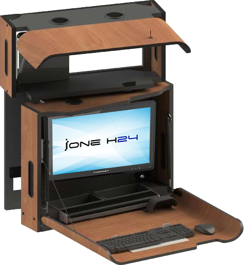 90 Degree Swiveling Cabinet
