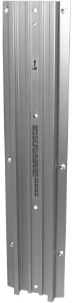 Channel Mount for Variable Height Workstation
