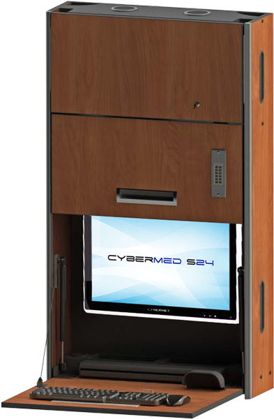 Cabinet with Medication Storage