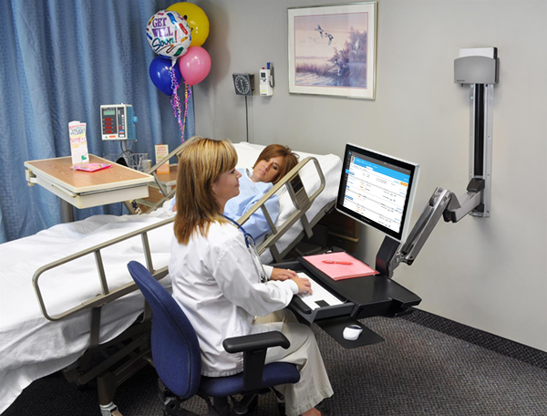 VESA Sit / Stand Workstation