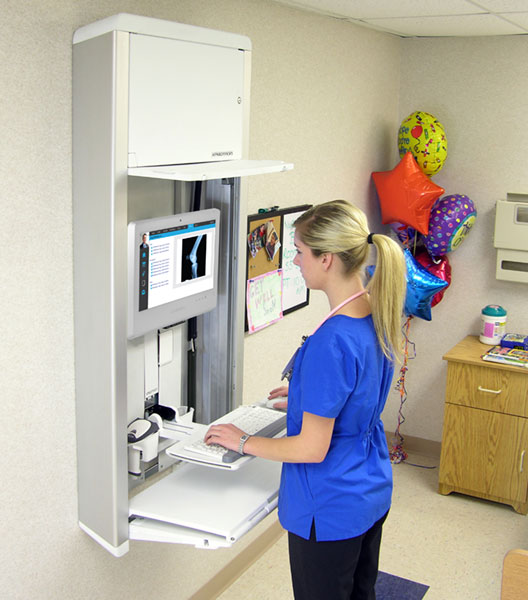 Versatile Wall Mounted Workstation